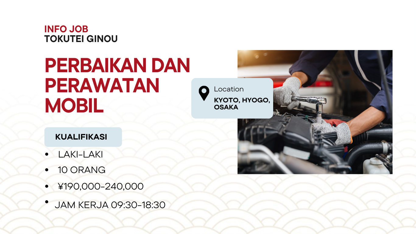 tg car maintenance jepang
